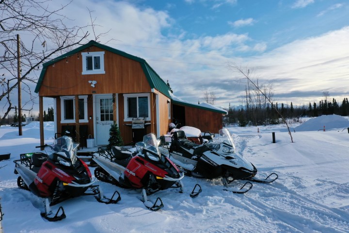 Polaris Indy 550 Snowmobile Rental ‘Cindy’